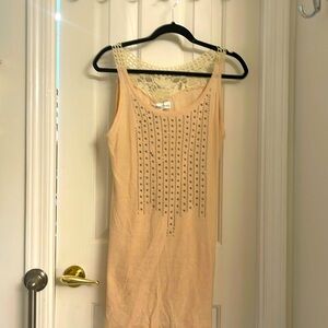 This is a beautiful long tank top.